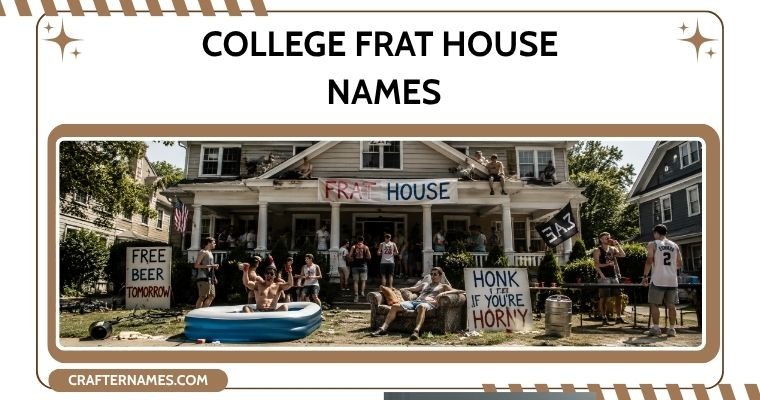 College Frat House Names