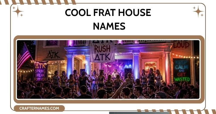 Cool Frat House Names