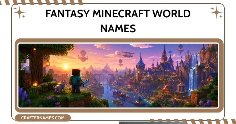 Fantasy Minecraft World Names
