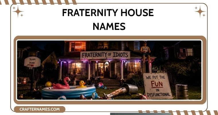 Fraternity House Names