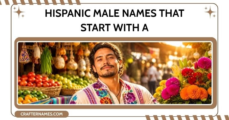 Hispanic Male Names That Start With A
