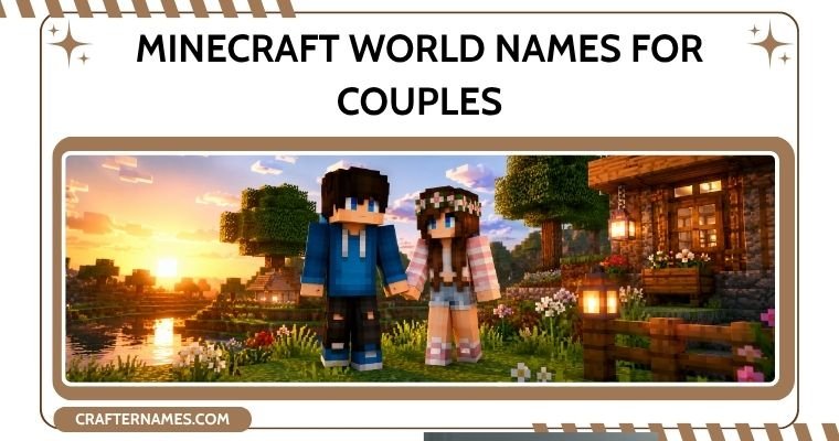 Minecraft World Names for Couples