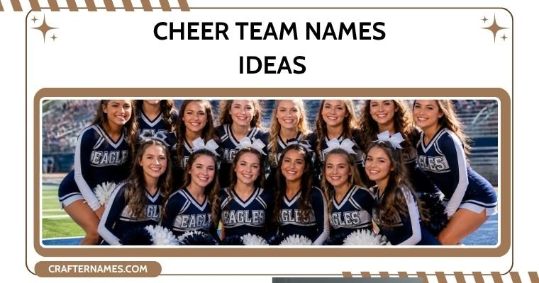 Cheer Team Names Ideas