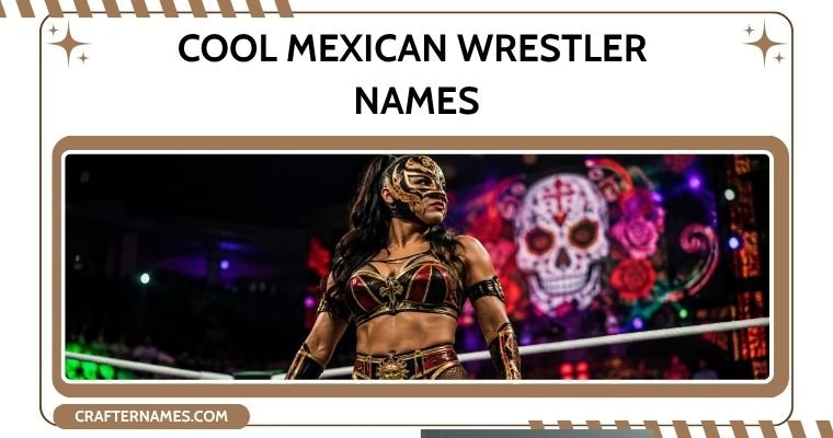 Cool Mexican Wrestler 
Names