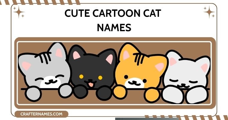 Cute Cartoon Cat Names