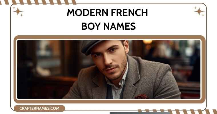 Modern French Boy Names