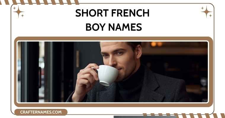 Short French Boy Names