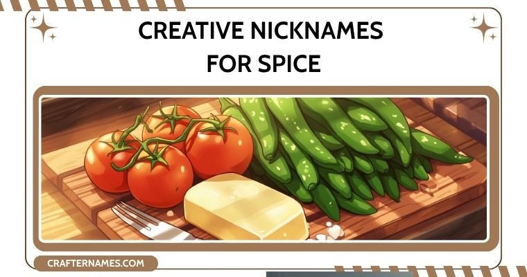 Creative Nicknames For Spice