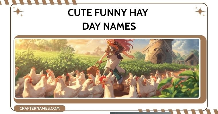 Cute Funny Hay Day Names