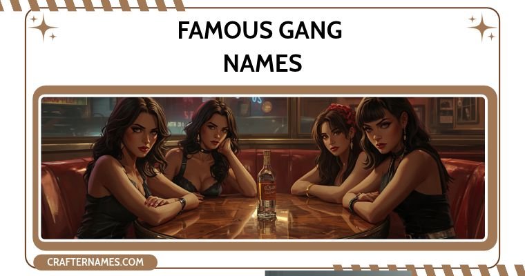 Famous Gang Names