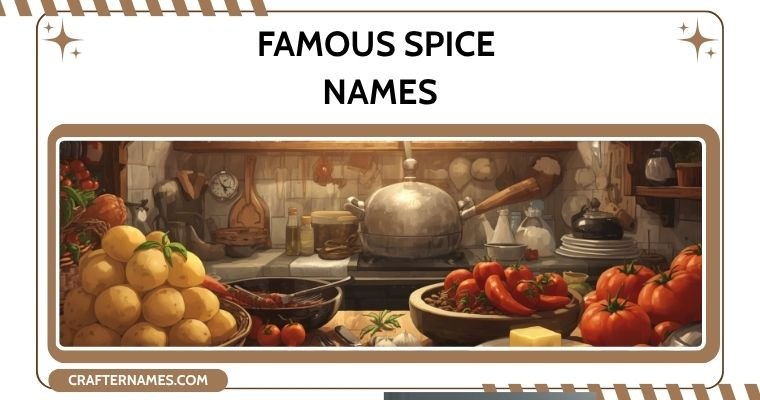 Famous Spice Names