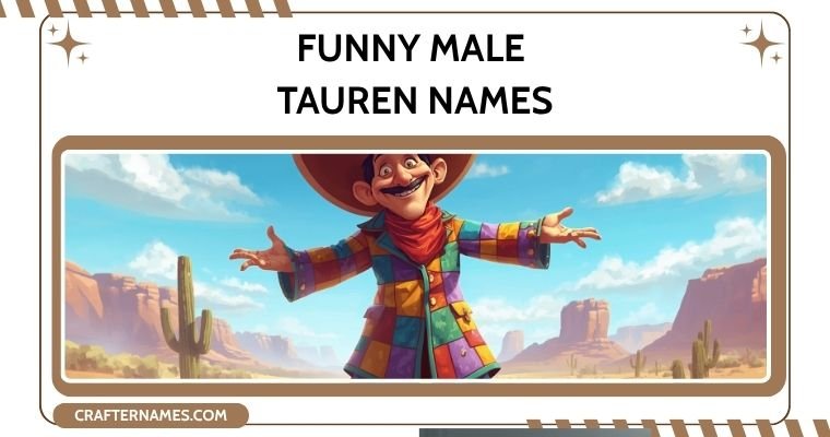 Funny Male Tauren Names
