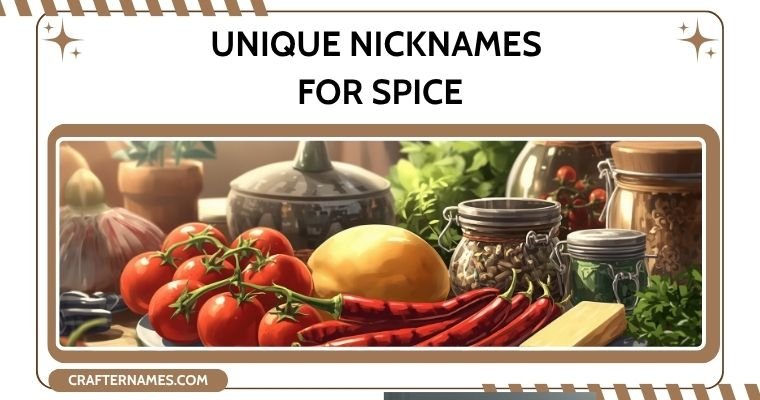 Unique Nicknames For Spice