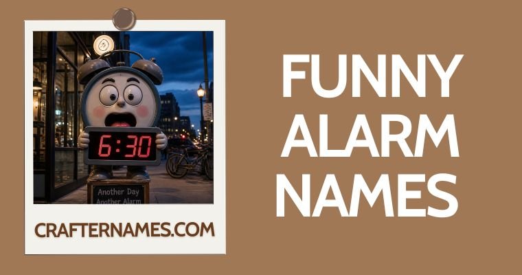 Funny Alarm Names